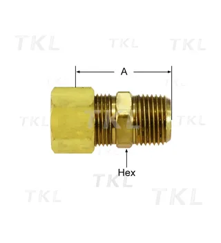 Tank Adapter Drilled Thru (No Stop)