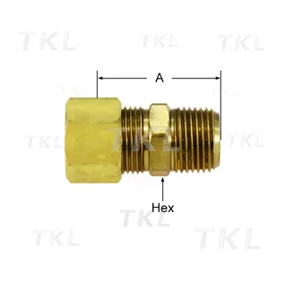 Tank Adapter Drilled Thru (No Stop)