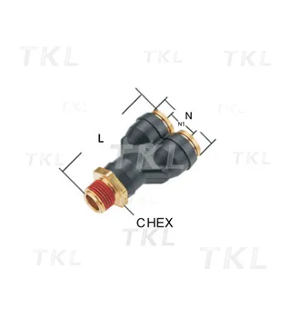 Union Y Male Connector