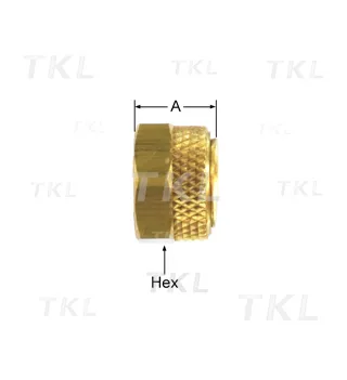 Universal Nut and Brass Sleeve Assembly