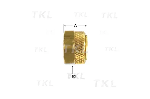 Universal Nut and Brass Sleeve Assembly