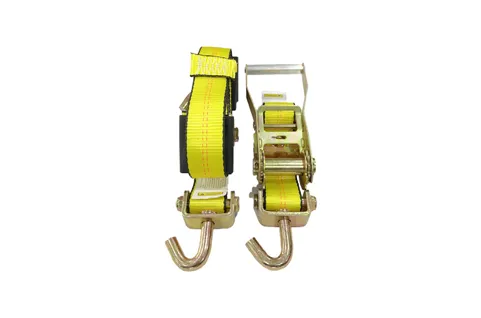 Ratchet Strap with Swivel J Hooks