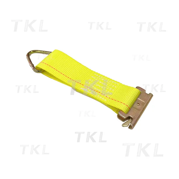 E-Track strap Yellow 2''X6'' ROPE TIE OFF