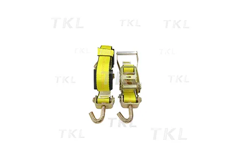 Ratchet Strap with Swivel J Hooks