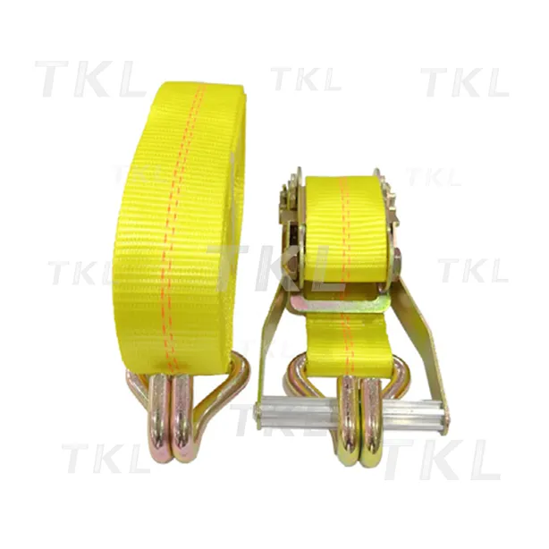 Ratchet Strap with Double J Hook